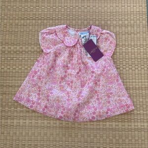 Jacadi Pink Floral Kids Dress